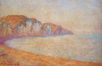 尅勞德 莫奈 Cliff at Pourville in the Morning